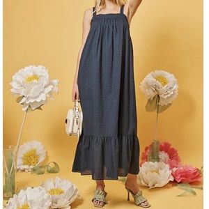 LDT
Blair Square Neck Sleeveless Tiered Waistless Maxi Dress🍿